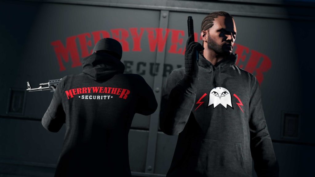 GTA Online MerryWeather Hoodie